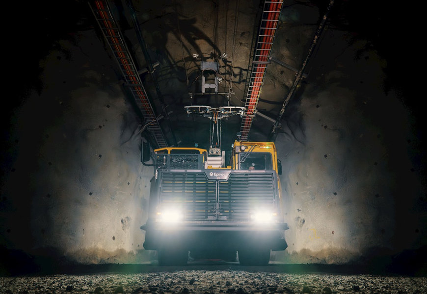 BOLIDEN, EPIROC AND ABB MAKE FIRST BATTERY-ELECTRIC TROLLEY TRUCK SYSTEM FOR UNDERGROUND MINING A REALITY